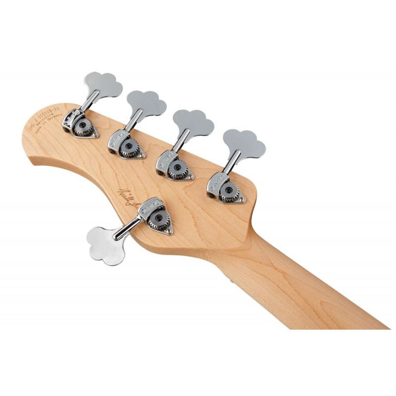 Sadowsky MetroLine 22-Fret Will Lee Artist Line, Swamp Ash Body, 5-String - Solid Black Satin - 9