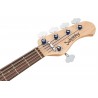 Sadowsky MetroLine 21-Fret Vintage P/J Bass, Red Alder Body, 5-String - Solid Dark Lake Placid Blue Metallic High Polish - 7