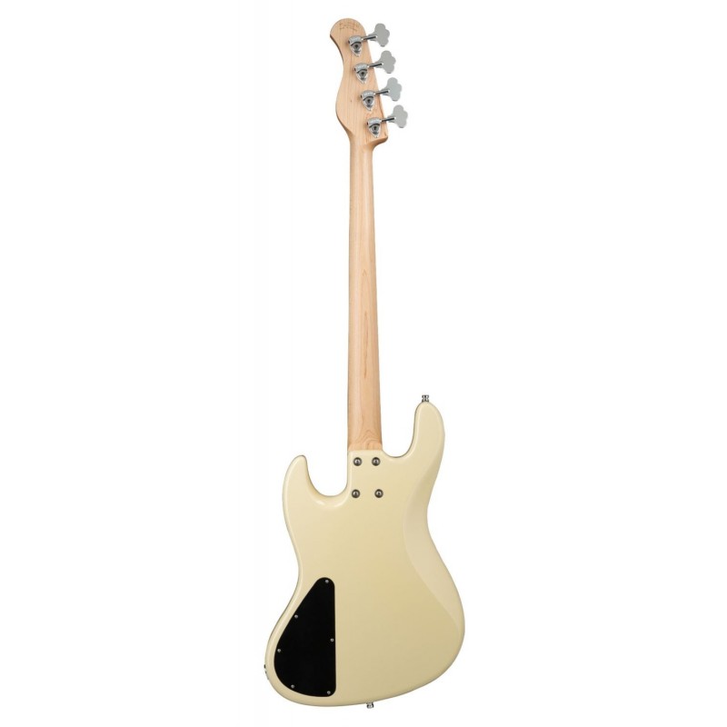 Sadowsky MetroLine 21-Fret Vintage J/J Bass, Red Alder Body, 4-String - Solid Olympic White High Polish - 2