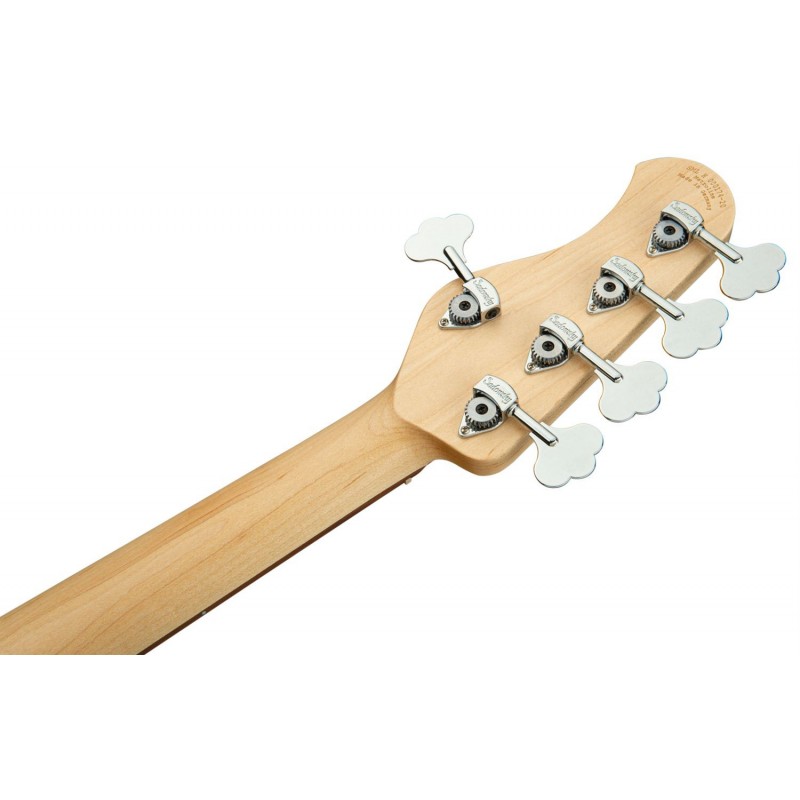 Sadowsky MetroLine 21-Fret Vintage J/J Bass, Red Alder Body, 5-String - Solid Black High Polish - 8