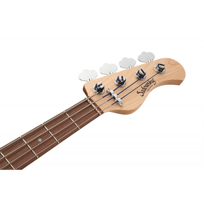 Sadowsky MetroLine 21-Fret Vintage J/J Bass, Red Alder Body, 4-String - '59 Burst Transparent High Polish - 7