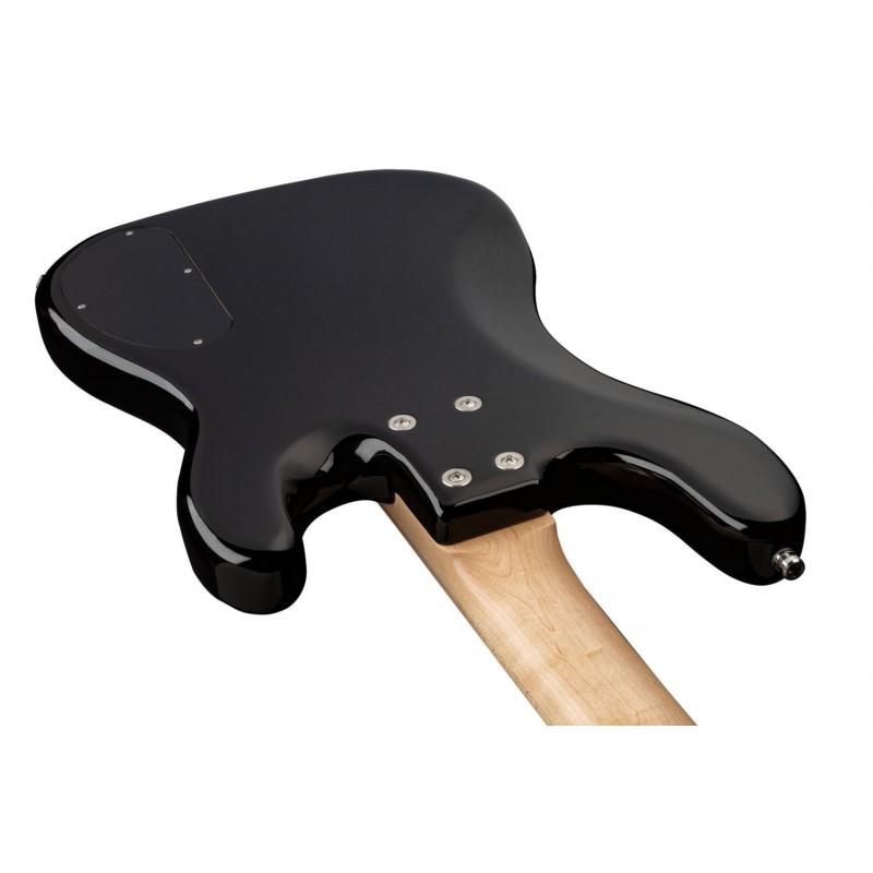 Sadowsky MetroLine 21-Fret Hybrid P/J Bass, Red Alder Body, 5-String, Lefthand - Solid Black High Polish - 6