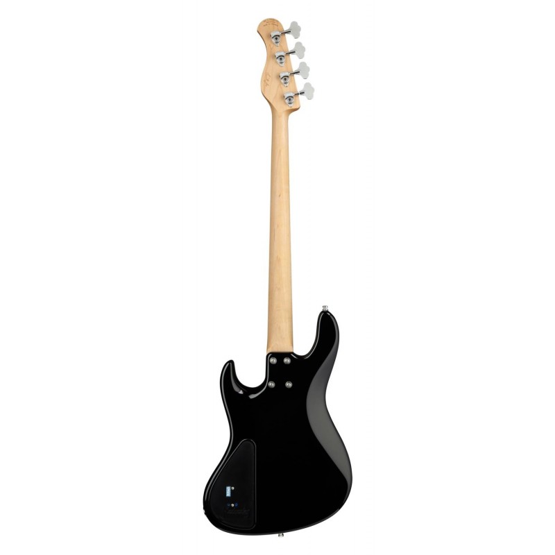 Sadowsky MetroLine 22-Fret Will Lee Artist Line, Swamp Ash Body, 4-String - Solid Black High Polish - 2