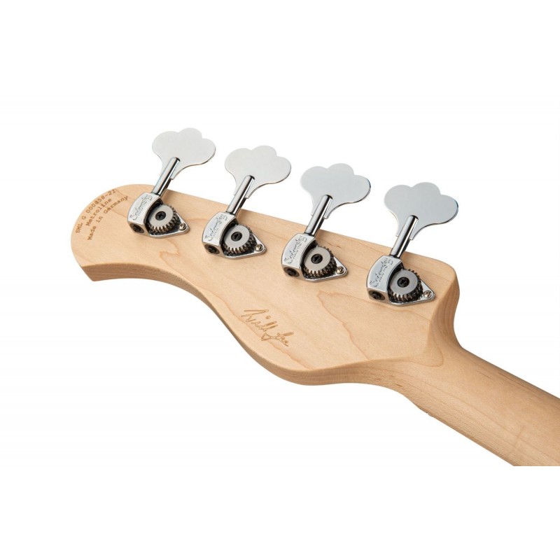 Sadowsky MetroLine 22-Fret Will Lee Artist Line, Swamp Ash Body, 4-String - Solid Black High Polish - 8