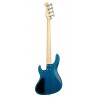 Sadowsky MetroLine 24-Fret Modern Bass, Swamp Ash Body, 4-String - Blue Transparent Satin - 2
