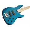 Sadowsky MetroLine 24-Fret Modern Bass, Swamp Ash Body, 4-String - Blue Transparent Satin - 4