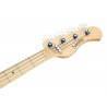 Sadowsky MetroLine 24-Fret Modern Bass, Swamp Ash Body, 4-String - Blue Transparent Satin - 7