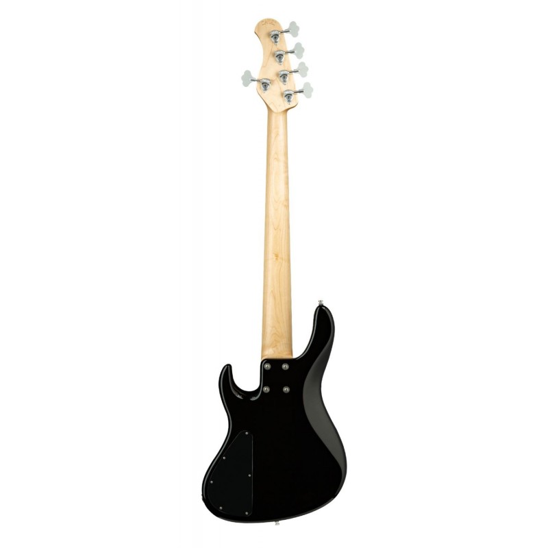 Sadowsky MetroLine 24-Fret Modern Bass, Red Alder Body, 5-String - Solid Black High Polish - 2