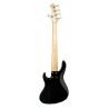 Sadowsky MetroLine 24-Fret Modern Bass, Red Alder Body, 5-String - Solid Black High Polish - 2