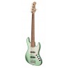 Sadowsky MetroLine 21-Fret Vintage J/J Bass, Red Alder Body, 5-String - Solid Sage Green Metallic Satin - 3