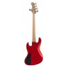 Sadowsky MetroLine 21-Fret Vintage P/J Bass, Red Alder Body, 5-String - Solid Candy Apple Red Metallic High Polish - 2