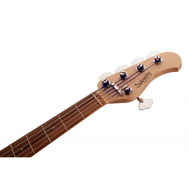 Sadowsky MetroLine 21-Fret Vintage P/J Bass, Red Alder Body, 5-String - Solid Candy Apple Red Metallic High Polish - 7
