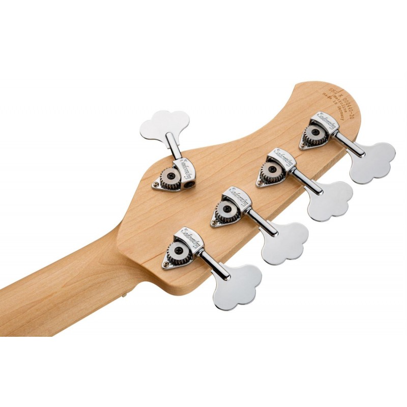 Sadowsky MetroLine 21-Fret Vintage J/J Bass, Swamp Ash Body, 5-String - '59 Burst Transparent High Polish - 8