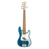 Sadowsky MetroLine 21-Fret Hybrid P/J Bass, Red Alder Body, 5-String - Blue Transparent Satin - 1