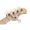 Sadowsky MetroLine 21-Fret Hybrid P/J Bass, Swamp Ash Body, 5-String - Blue Transparent Satin - 7