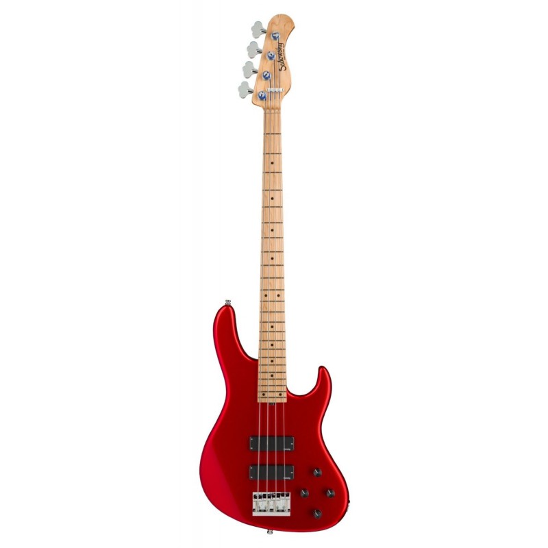 Sadowsky MetroLine 24-Fret Modern Bass, Swamp Ash Body, 4-String - Solid Candy Apple Red Metallic High Polish - 1