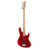 Sadowsky MetroLine 24-Fret Modern Bass, Swamp Ash Body, 4-String - Solid Candy Apple Red Metallic High Polish - 1