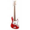 Sadowsky MetroLine 21-Fret Vintage J/J Bass, Red Alder Body, 5-String - Solid Candy Apple Red Metallic High Polish - 1