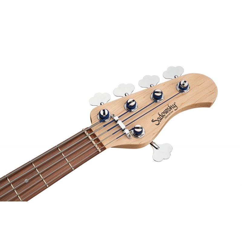 Sadowsky MetroLine 21-Fret Vintage J/J Bass, Red Alder Body, 5-String - Solid Candy Apple Red Metallic High Polish - 7
