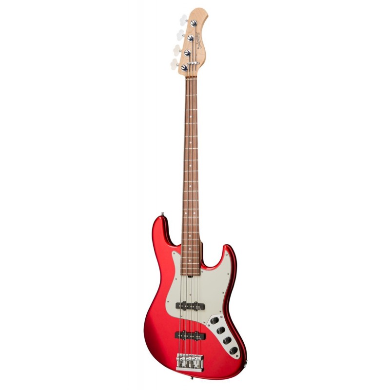Sadowsky MetroLine 21-Fret Vintage J/J Bass, Red Alder Body, 4-String - Solid Candy Apple Red Metallic High Polish - 3