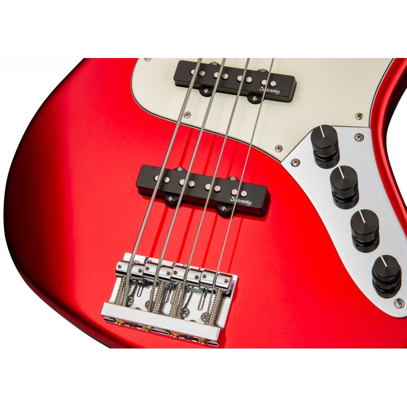 Sadowsky MetroLine 21-Fret Vintage J/J Bass, Red Alder Body, 4-String - Solid Candy Apple Red Metallic High Polish - 5