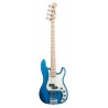Sadowsky MetroLine 21-Fret Hybrid P/J Bass, Swamp Ash Body, 4-String - Blue Transparent Satin - 1