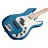 Sadowsky MetroLine 21-Fret Hybrid P/J Bass, Swamp Ash Body, 4-String - Blue Transparent Satin - 4
