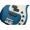 Sadowsky MetroLine 21-Fret Hybrid P/J Bass, Swamp Ash Body, 4-String - Blue Transparent Satin - 5