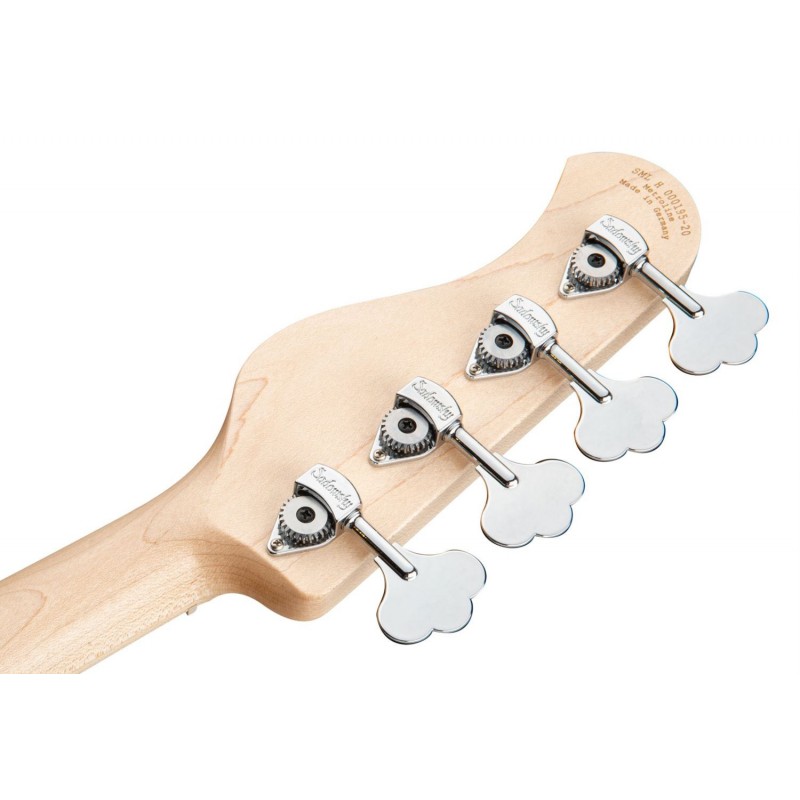 Sadowsky MetroLine 21-Fret Hybrid P/J Bass, Swamp Ash Body, 4-String - Blue Transparent Satin - 8