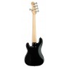 Sadowsky MetroLine 21-Fret Hybrid P/J Bass, Swamp Ash Body, 5-String - Solid Black Satin - 2