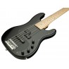 Sadowsky MetroLine 21-Fret Hybrid P/J Bass, Swamp Ash Body, 5-String - Solid Black Satin - 4