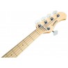 Sadowsky MetroLine 21-Fret Hybrid P/J Bass, Swamp Ash Body, 5-String - Solid Black Satin - 7