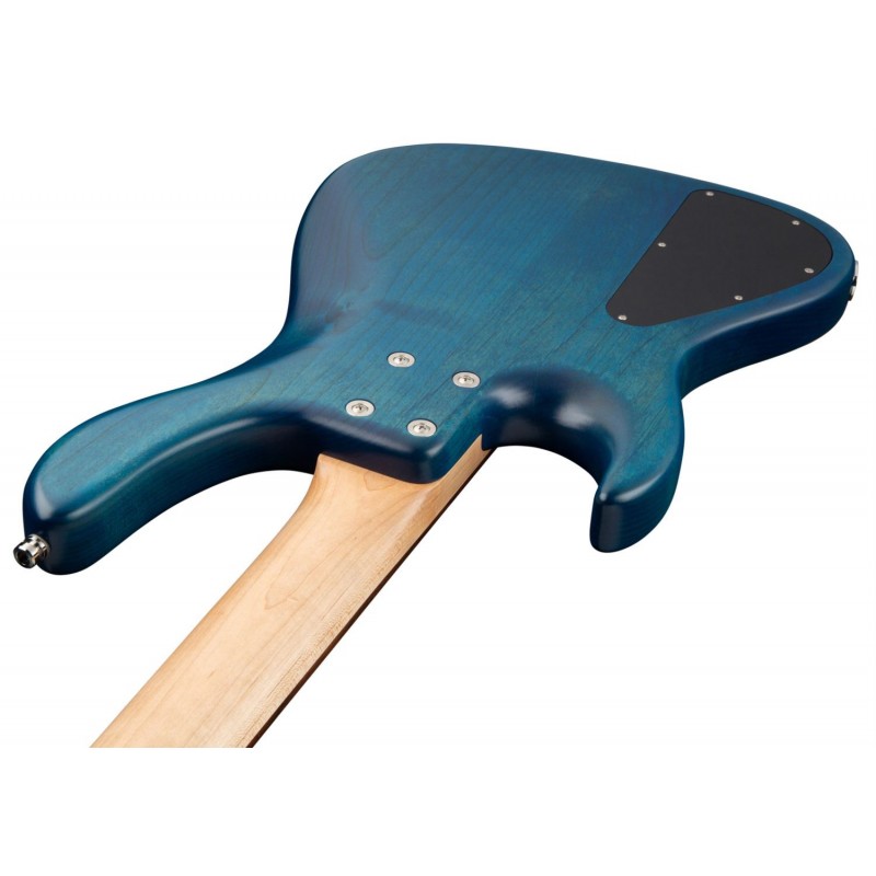 Sadowsky MetroLine 24-Fret Modern Bass, Red Alder Body, 4-String - Blue Transparent Satin - 6