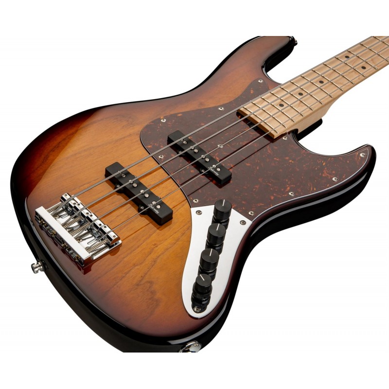 Sadowsky MetroLine 21-Fret Vintage J/J Bass, Swamp Ash Body, 4-String - '59 Burst Transparent High Polish - 4