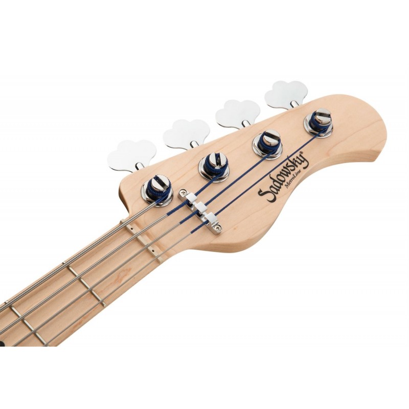 Sadowsky MetroLine 21-Fret Vintage J/J Bass, Swamp Ash Body, 4-String - '59 Burst Transparent High Polish - 7