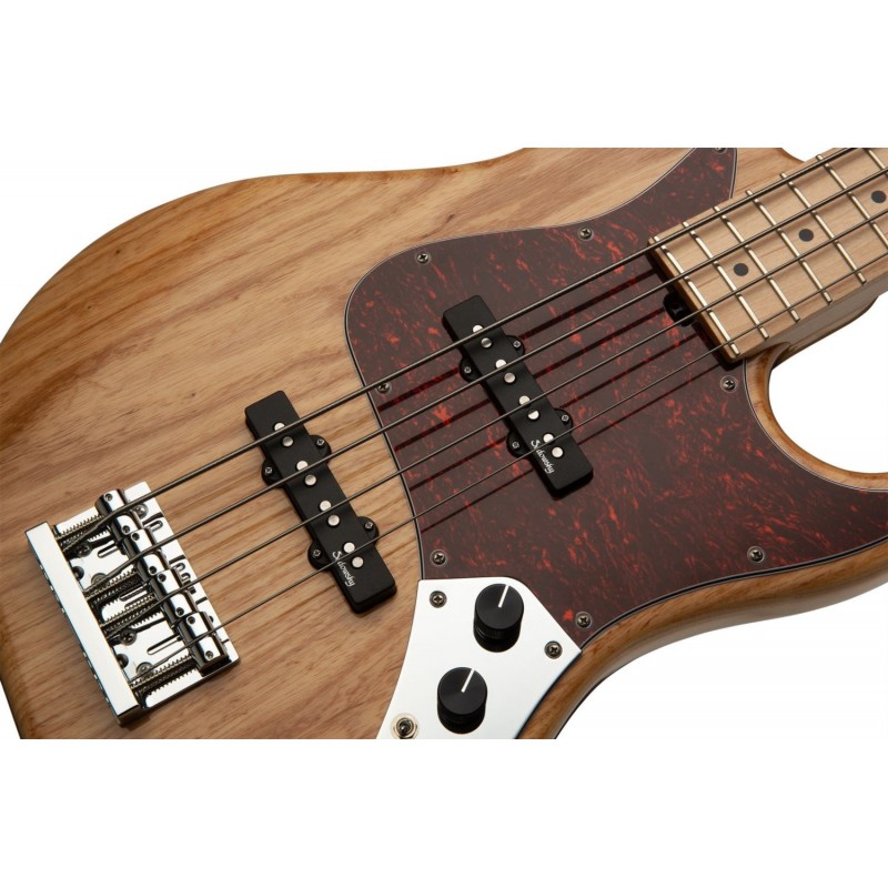 Sadowsky MetroLine 22-Fret Will Lee Artist Line, Swamp Ash Body, 4-String - Natural Transparent High Polish - 5