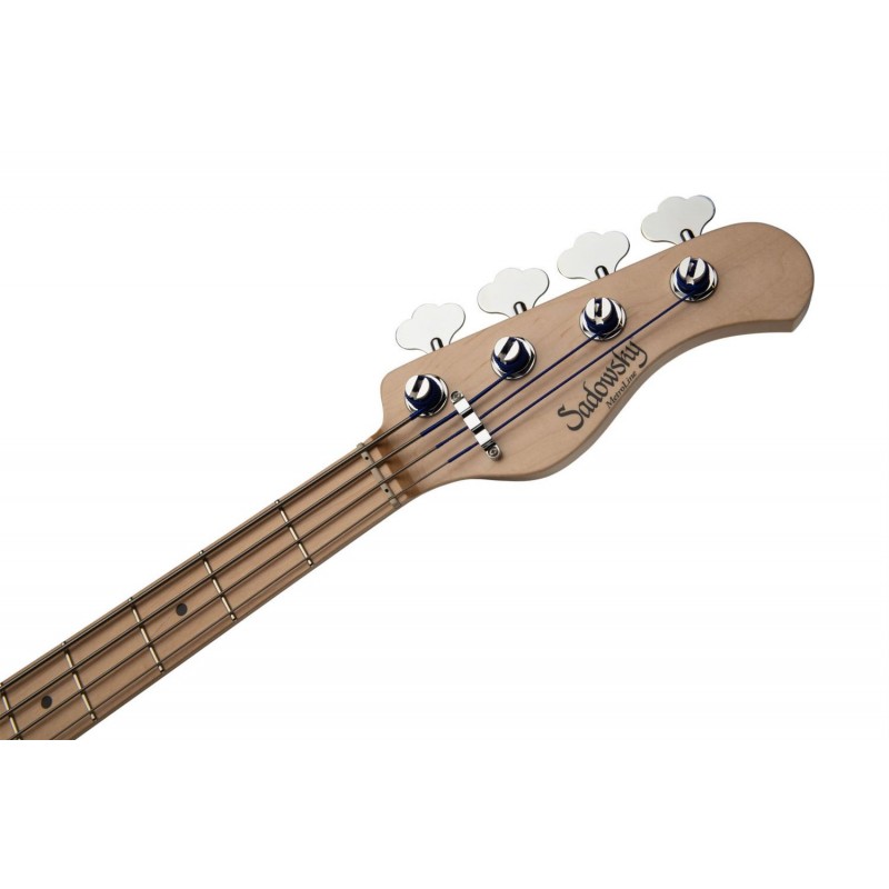 Sadowsky MetroLine 22-Fret Will Lee Artist Line, Swamp Ash Body, 4-String - Natural Transparent High Polish - 7