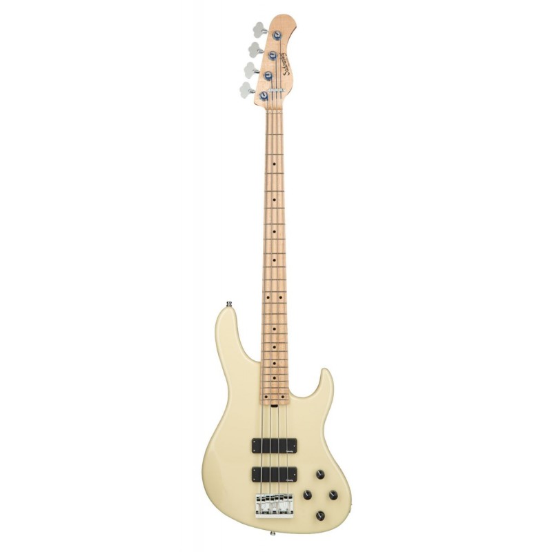 Sadowsky MetroLine 24-Fret Modern Bass, Swamp Ash Body, 4-String - Solid Olympic White High Polish - 1