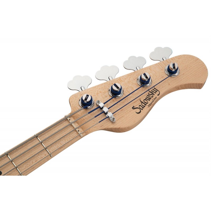 Sadowsky MetroLine 24-Fret Modern Bass, Swamp Ash Body, 4-String - Solid Olympic White High Polish - 7