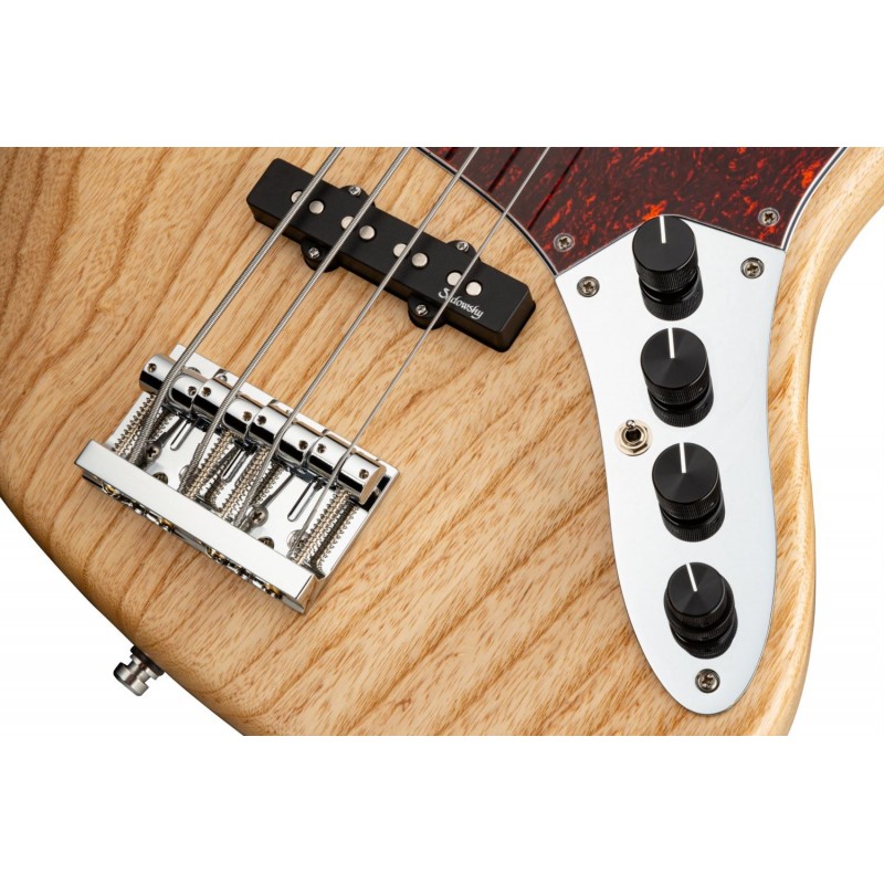 Sadowsky MetroLine 22-Fret Will Lee Artist Line, Swamp Ash Body, 4-String - Natural Transparent Satin - 5