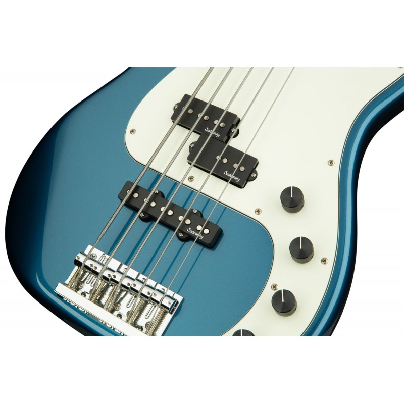 Sadowsky MetroLine 21-Fret Hybrid P/J Bass, Red Alder Body, 5-String - Solid Dark Lake Placid Blue Metallic High Polish - 5