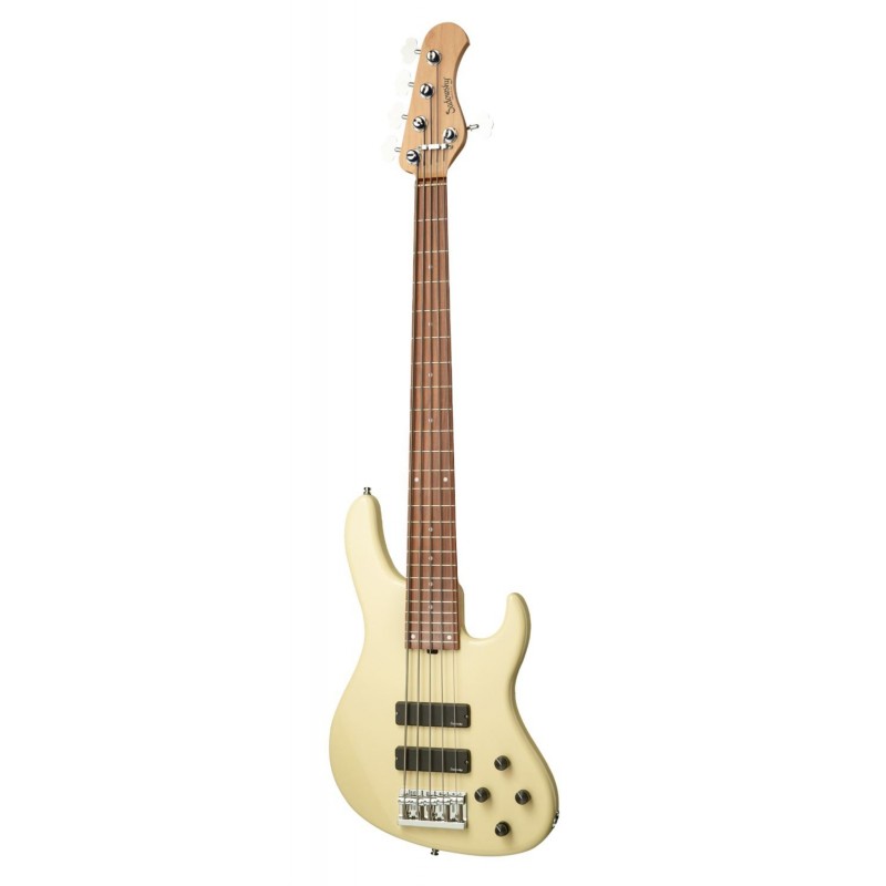 Sadowsky MetroLine 24-Fret Modern Bass, Red Alder Body, 5-String - Solid Olympic White High Polish - 3