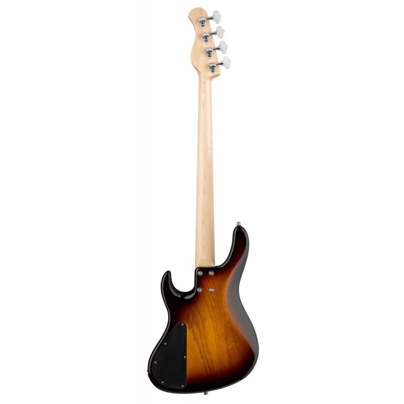 Sadowsky MetroLine 24-Fret Vintage J/J Bass, Swamp Ash Body, 4-String - '59 Burst Transparent High Polish - 2