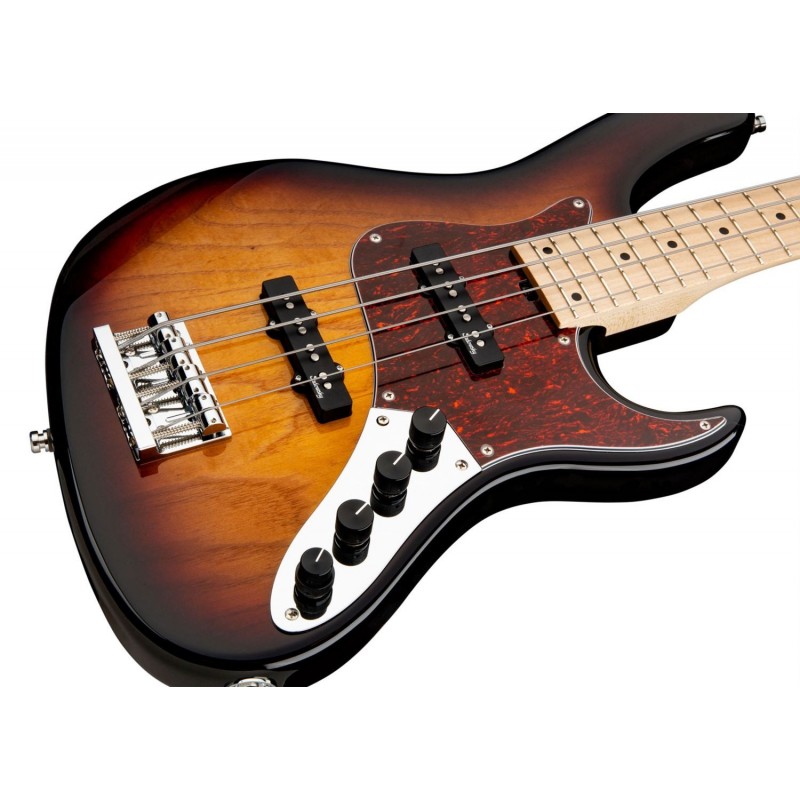 Sadowsky MetroLine 24-Fret Vintage J/J Bass, Swamp Ash Body, 4-String - '59 Burst Transparent High Polish - 4