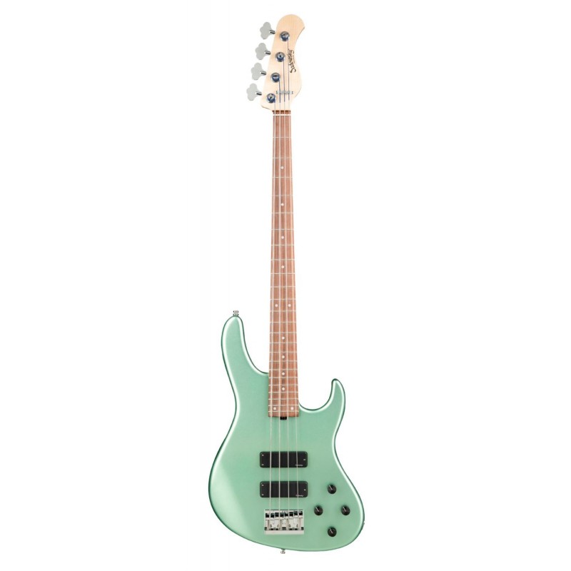 Sadowsky MetroLine 24-Fret Modern Bass, Red Alder Body, 4-String - Solid Sage Green Metallic Satin - 1
