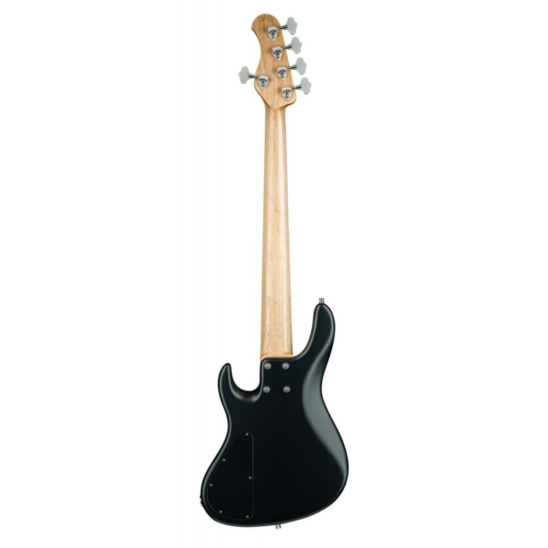 Sadowsky MetroLine 24-Fret Modern Bass, Swamp Ash Body, 5-String - Solid Black Satin - 2