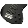 Sadowsky MetroLine 24-Fret Modern Bass, Swamp Ash Body, 5-String - Solid Black Satin - 5