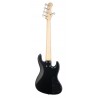 Sadowsky MetroLine 21-Fret Vintage J/J Bass, Swamp Ash Body, 5-String, Lefthand - Solid Black Satin - 2