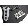Sadowsky MetroLine 21-Fret Vintage J/J Bass, Swamp Ash Body, 5-String, Lefthand - Solid Black Satin - 5