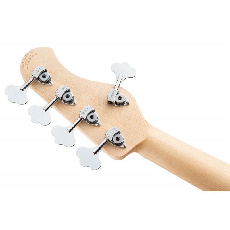 Sadowsky MetroLine 21-Fret Vintage J/J Bass, Swamp Ash Body, 5-String, Lefthand - Solid Black Satin - 8